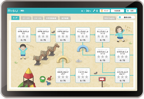 RISU算数×Amazonギフト5,000円分|頑張る子と支える家族に、最高の学習環境を。 23 stage img01